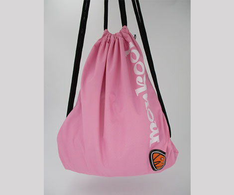 300D Pink Gym Bag