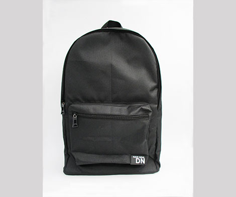Black Canvas Backpack