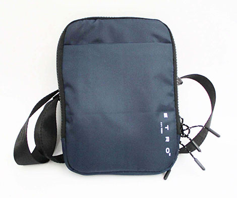 Navy Blue Canvas Backpack