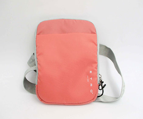 Pink Canvas Backpack