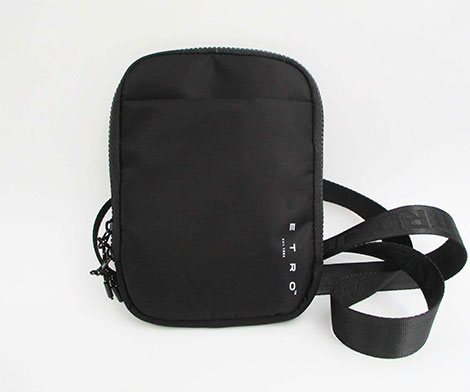 Small Black Canvas Backpack
