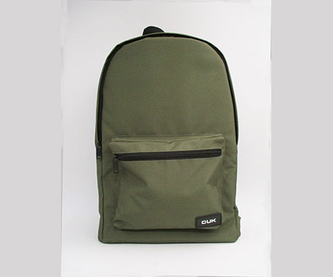 Dark Green Canvas Backpack